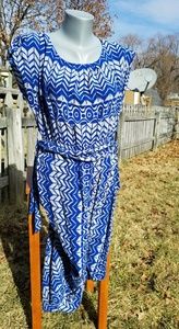 Modcloth blue dress XL